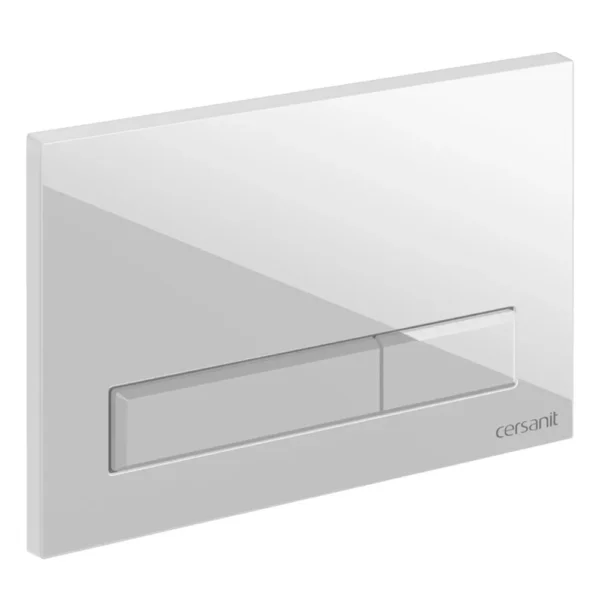 Кнопка Cersanit BLICK пластик белый для инсталляций LINK PRO, VECTOR, LINK, HI-TEC