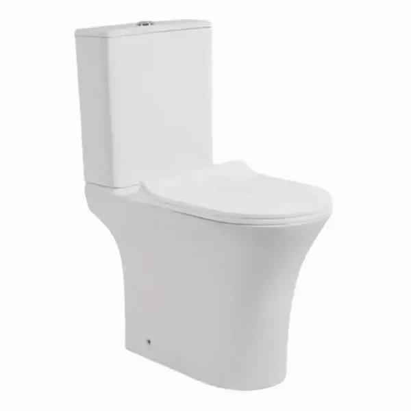 Унитаз-компакт Cerutti Spa Bernina 7193 безободковый, с микролифтом