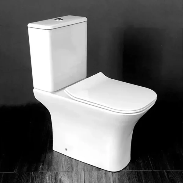 Унитаз-компакт Cerutti Spa Vettore 7192 безободковый, с микролифтом