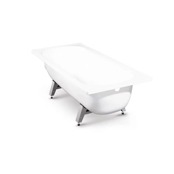 Ванна стальная ВИЗ ANTIKA 170x70x40 cм., с ножками, белая орхидея